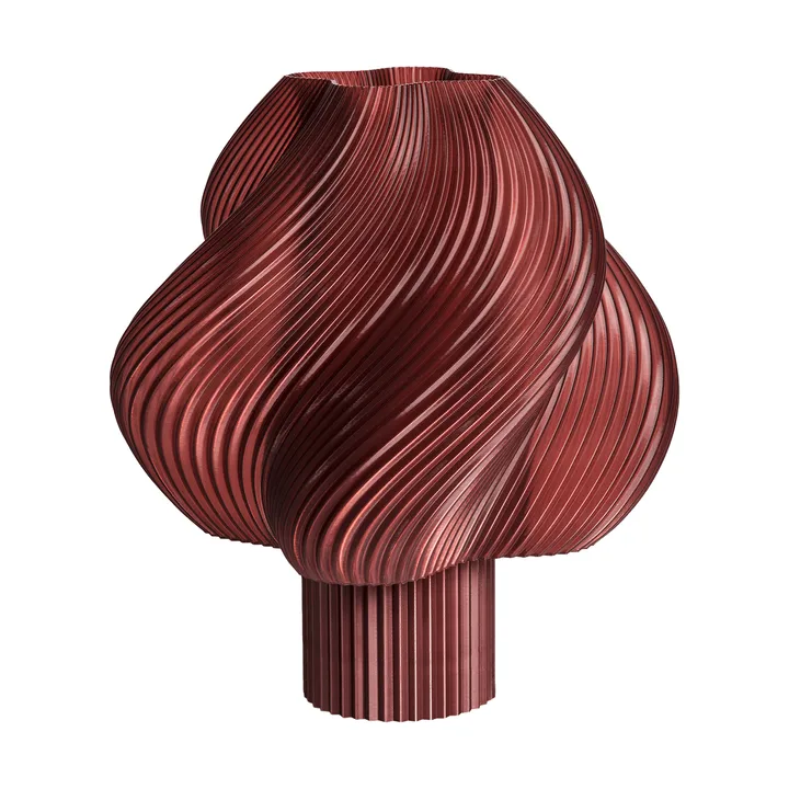 Soft Serve candeeiro de mesa portátil - Cherry, 23 cm - Crème Atelier