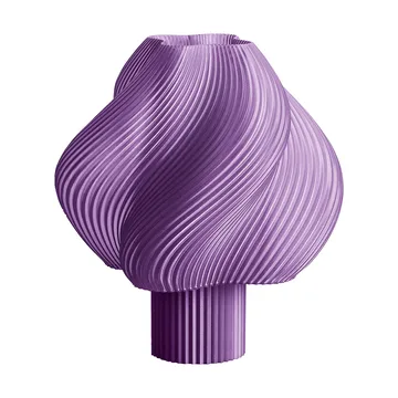 Soft Serve candeeiro de mesa portátil - Lavender sorbet, 23 cm - Crème Atelier