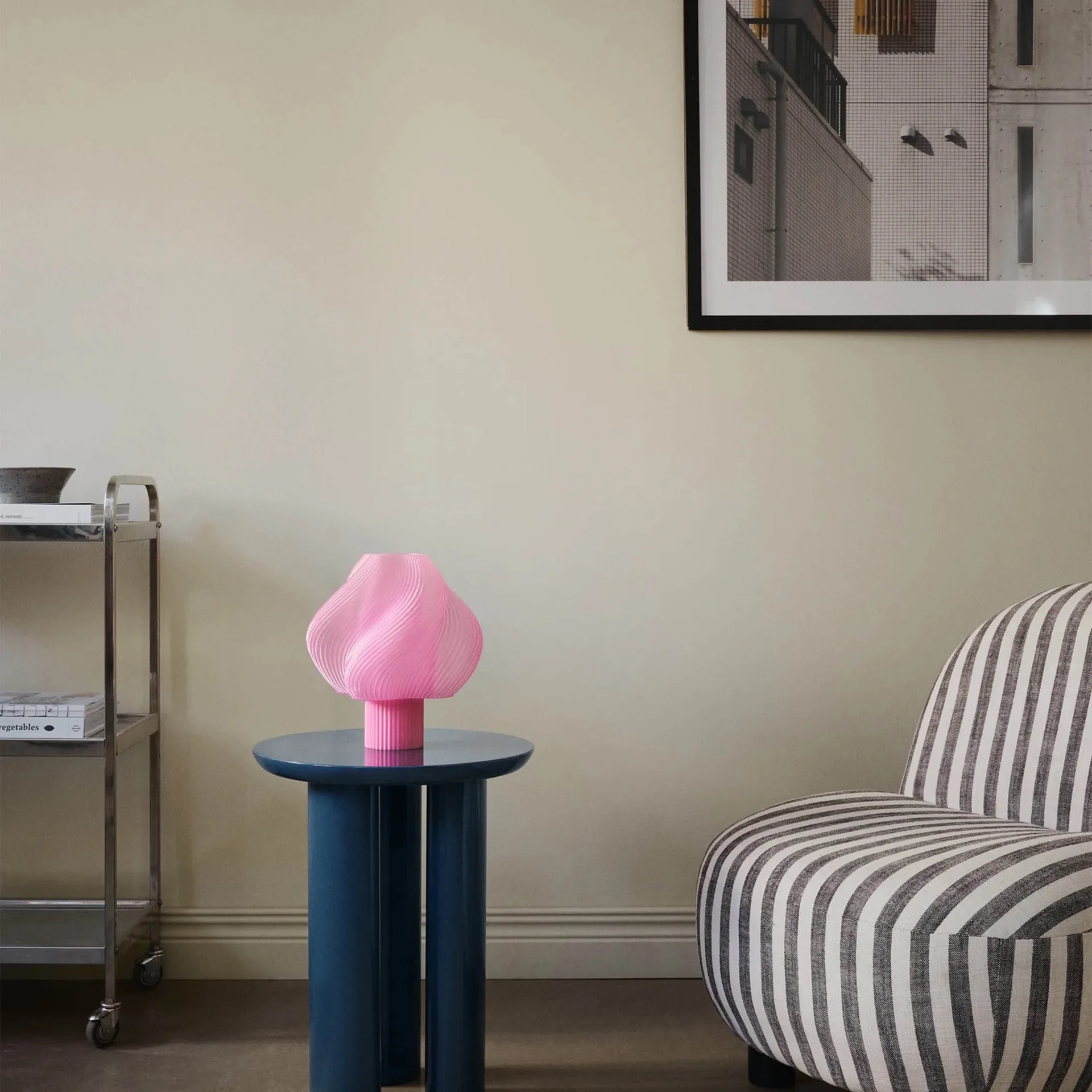 Soft Serve candeeiro de mesa, Rose sorbet, Regular, 26 cm Crème Atelier