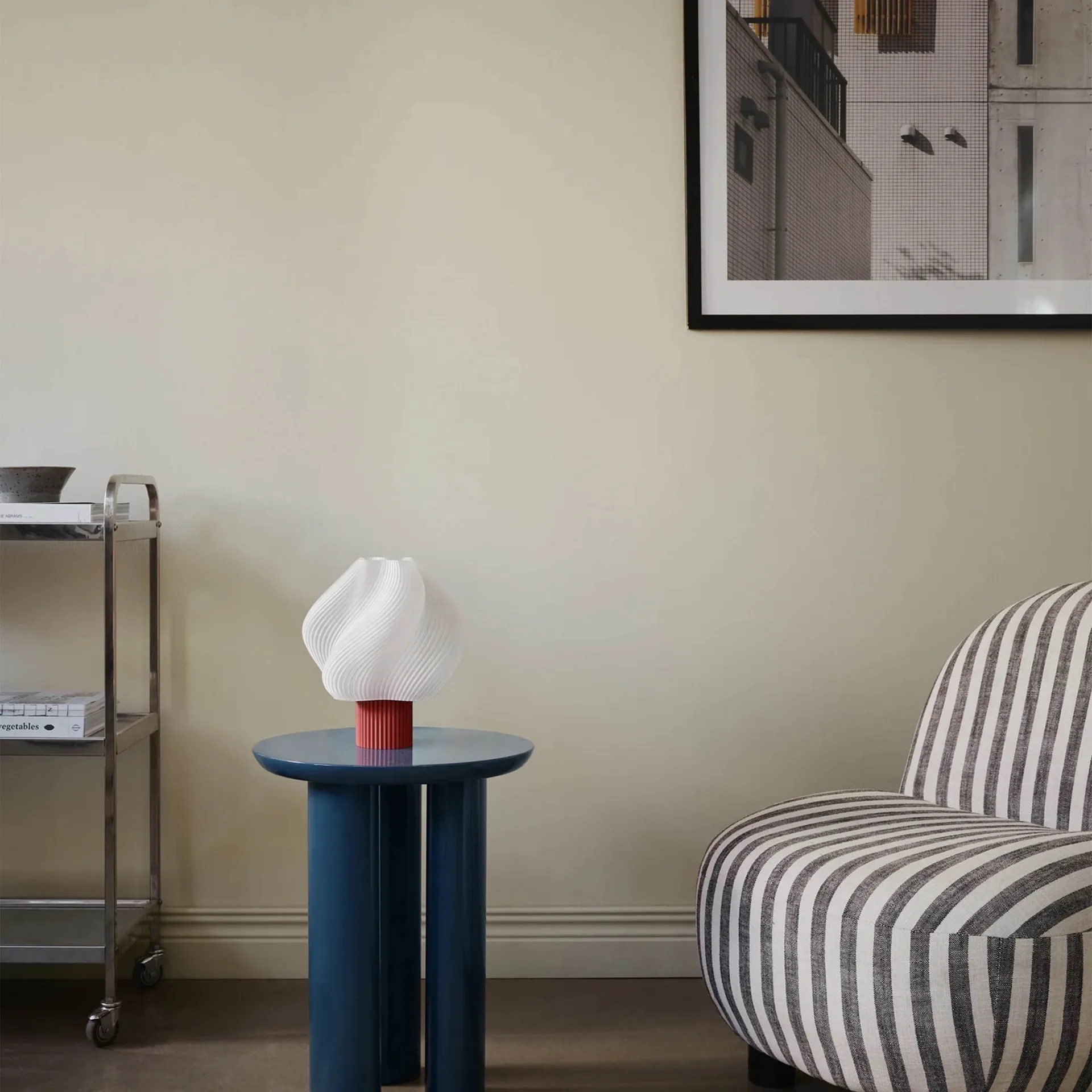 Soft Serve candeeiro de mesa, Ruibarbo, Regular, 26 cm Crème Atelier