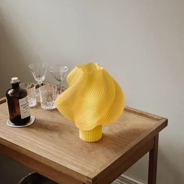 Soft Serve candeeiro de mesa - Sorbete de Limoncello, Regular, 26 cm - Crème Atelier