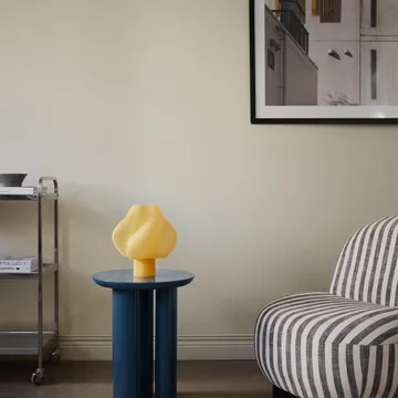 Soft Serve candeeiro de mesa - Sorbete de Limoncello, Regular, 26 cm - Crème Atelier