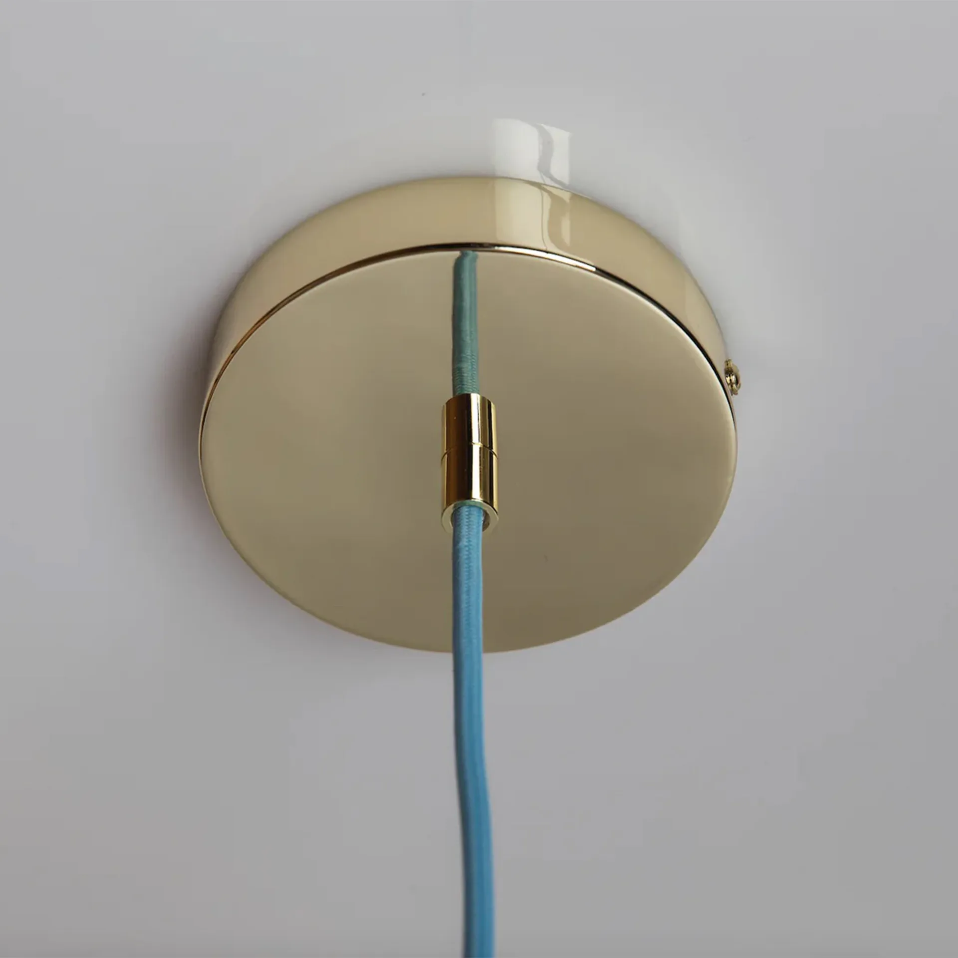 Soft Serve pendente, Blueberry sorbet-brass, 02, 25 cm Crème Atelier