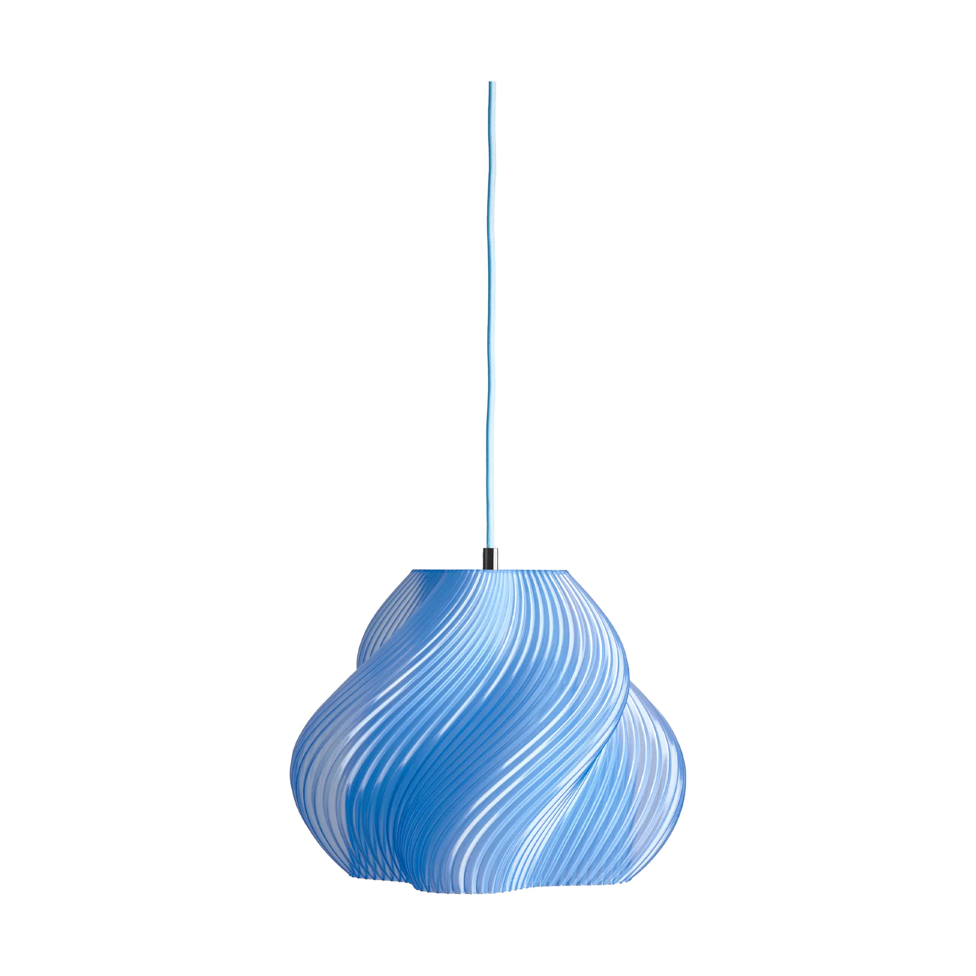 Soft Serve pendente, Blueberry sorbet-chrome, 02, 25 cm Crème Atelier