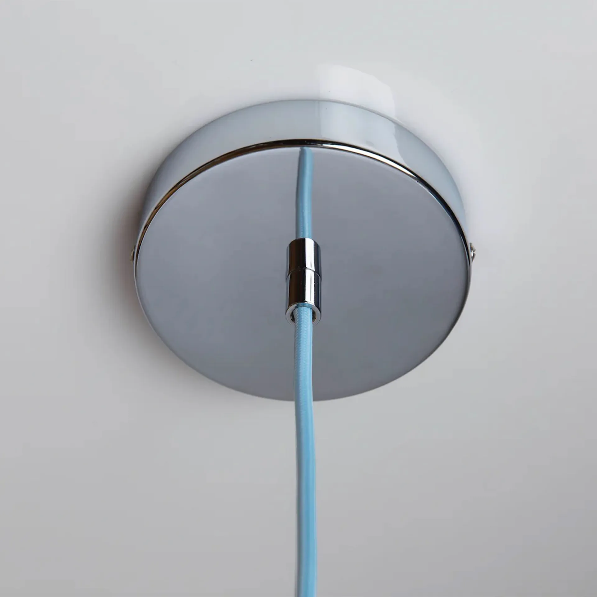 Soft Serve pendente, Blueberry sorbet-chrome, 02, 25 cm Crème Atelier