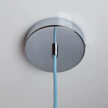 Soft Serve pendente - Blueberry sorbet-chrome, 02, 25 cm - Crème Atelier