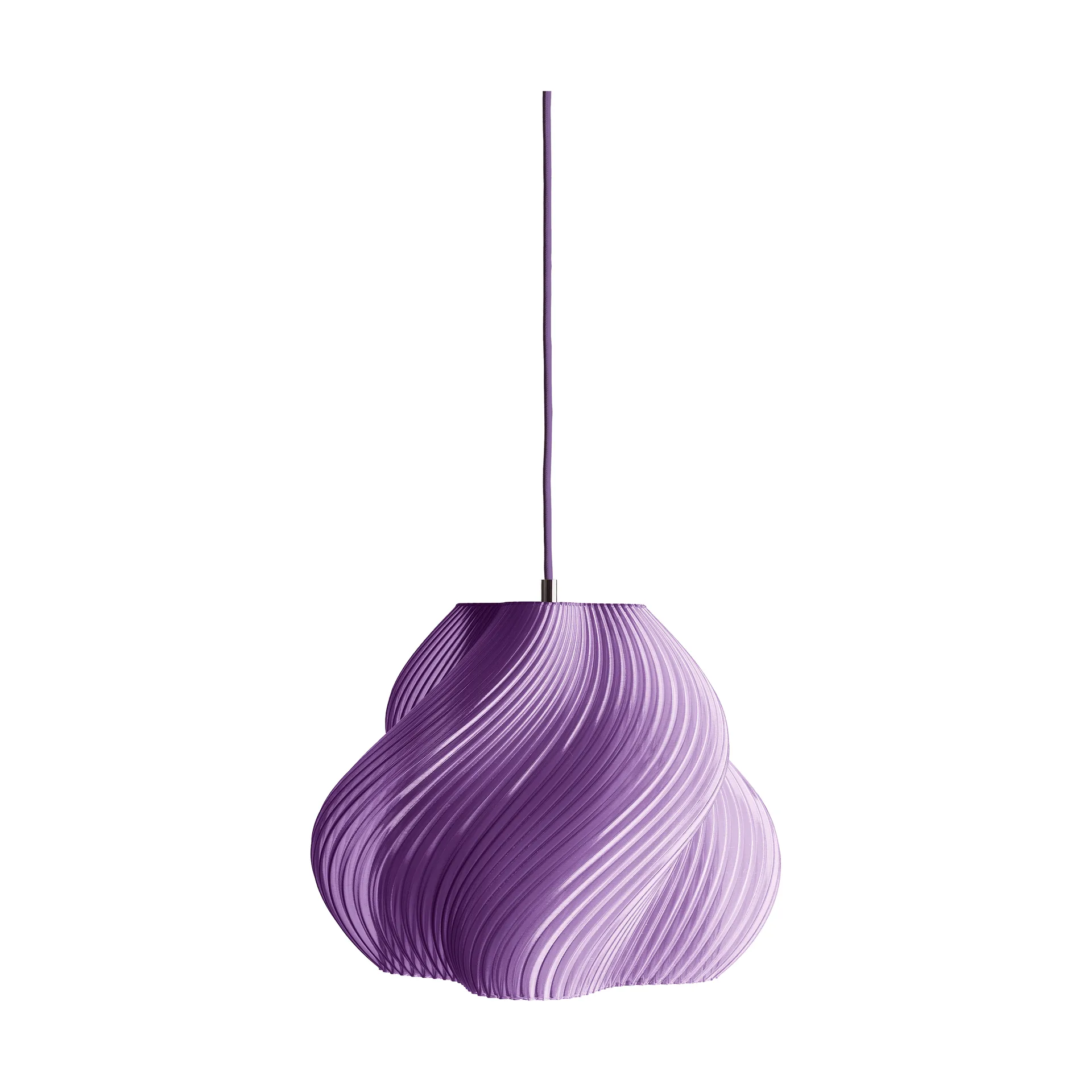 Soft Serve pendente, Lavender sorbet-chrome, 03, 30 cm Crème Atelier