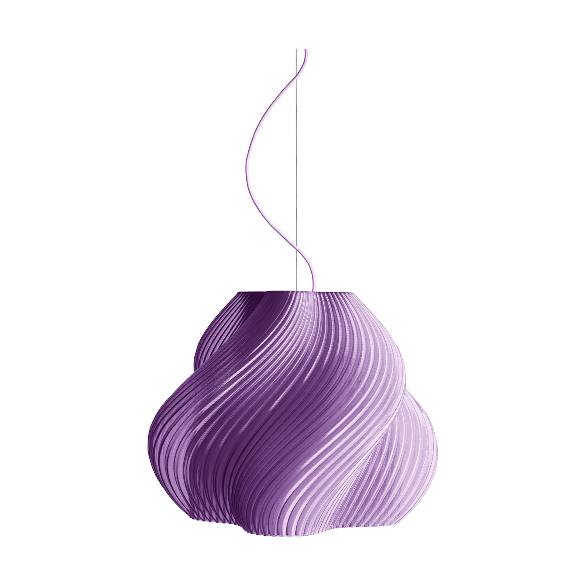 Soft Serve pendente, Lavender sorbet-chrome, Mega, 60 cm Crème Atelier