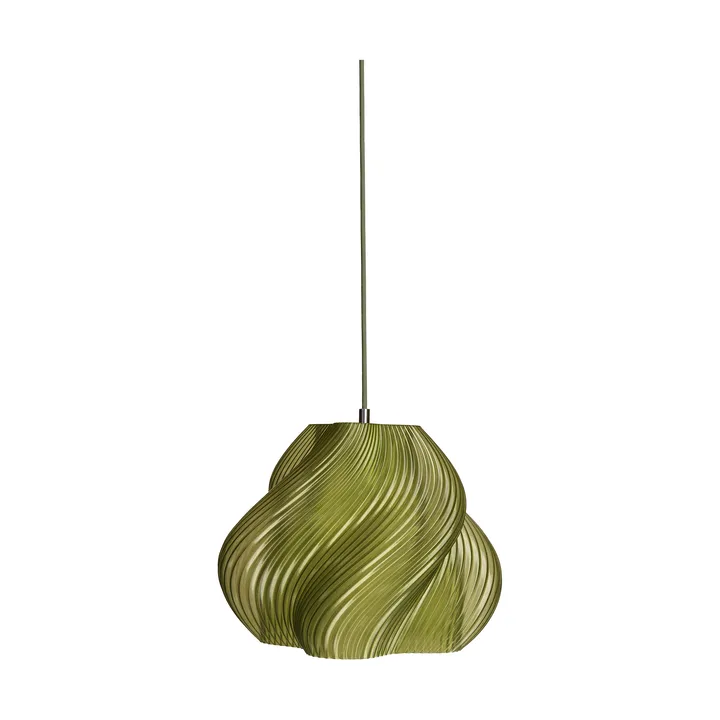 Soft Serve pendente - Olive-chrome, 02, 25 cm - Crème Atelier