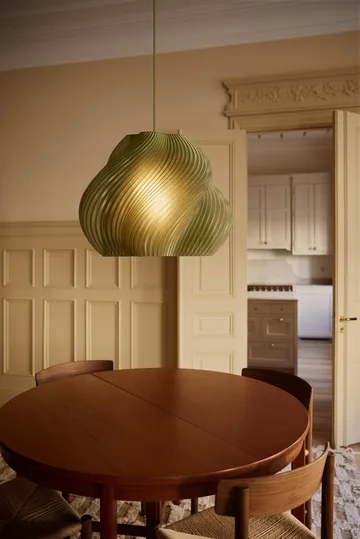 Soft Serve pendente - Olive-chrome, Mega, 60 cm - Crème Atelier