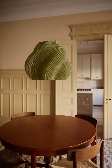 Soft Serve pendente - Olive-chrome, Mega, 60 cm - Crème Atelier
