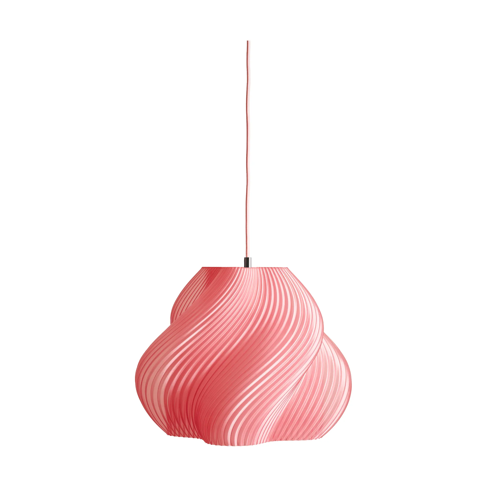 Soft Serve pendente, Peach sorbet-brass, 03, 30 cm Crème Atelier