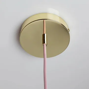 Soft Serve pendente - Rose sorbet-brass, 01, 20 cm - Crème Atelier