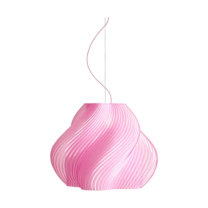 Soft Serve pendente - Rose sorbet-brass, Mega, 60 cm - Crème Atelier