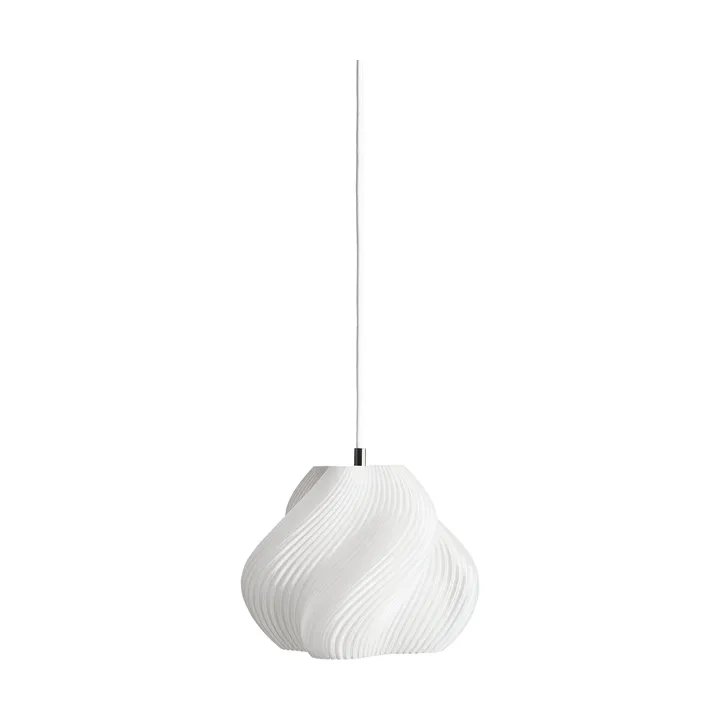 Soft Serve pendente - White-chrome, 01, 20 cm - Crème Atelier