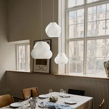 Soft Serve pendente - White-chrome, 01, 20 cm - Crème Atelier