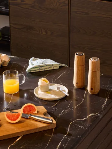 Conjunto de moinhos de sal e pimenta Champagne - Natural, 2 peças - Crushgrind