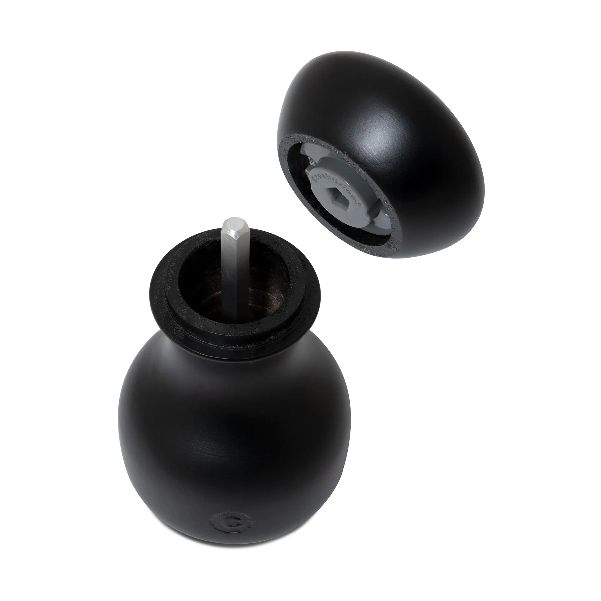 Conjunto de moinhos de sal e pimenta Lyon, Black, 2 peças Crushgrind
