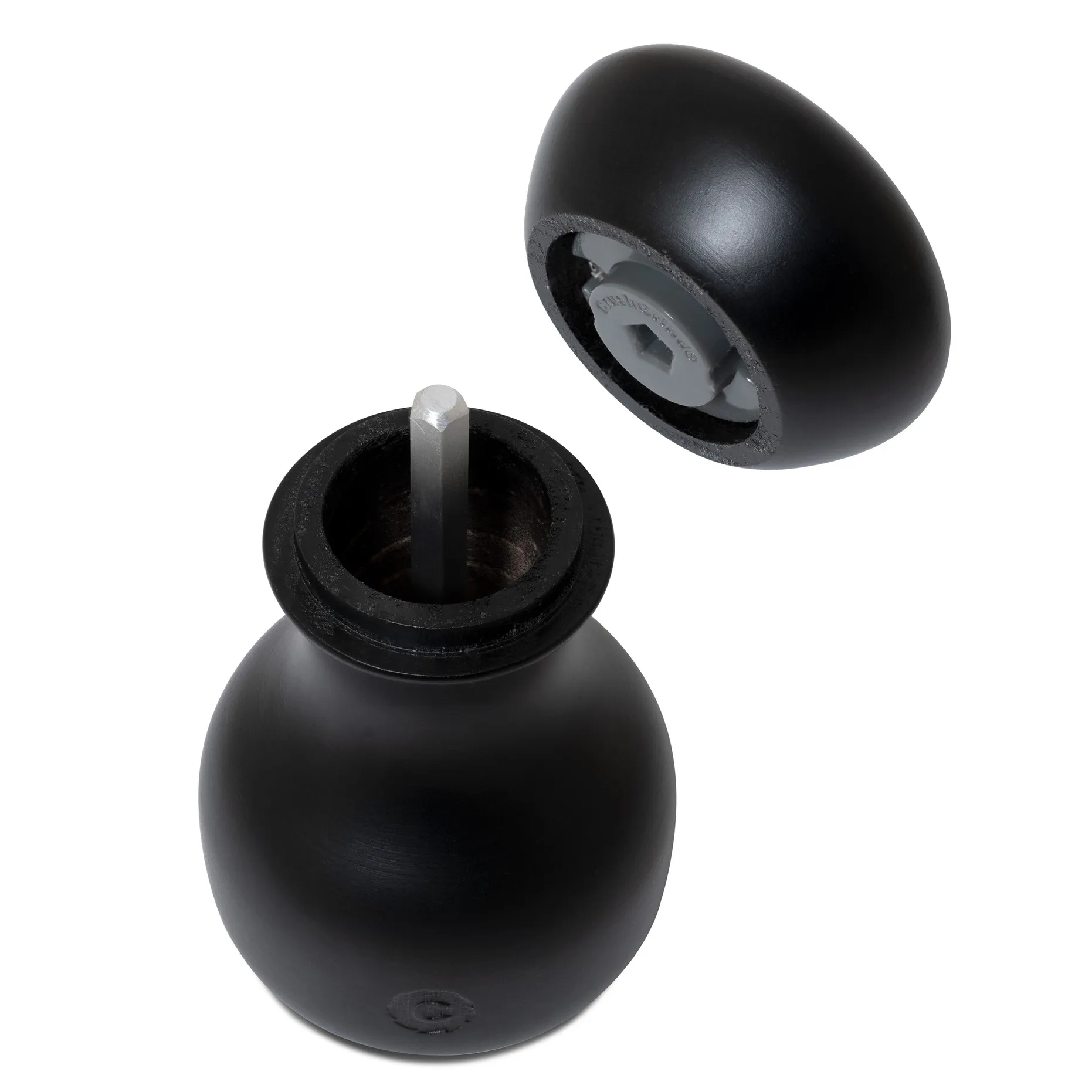 Conjunto de moinhos de sal e pimenta Lyon, Black, 2 peças Crushgrind