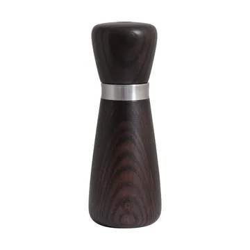 Moinho de especiarias Kyoto - Vidrado castanho, cinzeiro FSC, 17 cm - Crushgrind