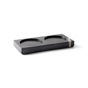 Suporte para moinhos de especiarias Tabletopper - mármore preto - Crushgrind