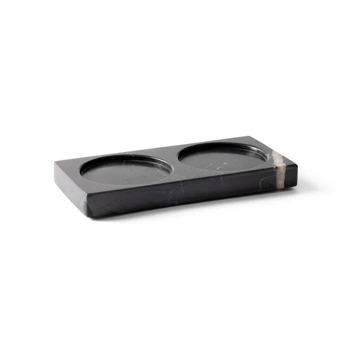 Suporte para moinhos de especiarias Tabletopper - mármore preto - Crushgrind