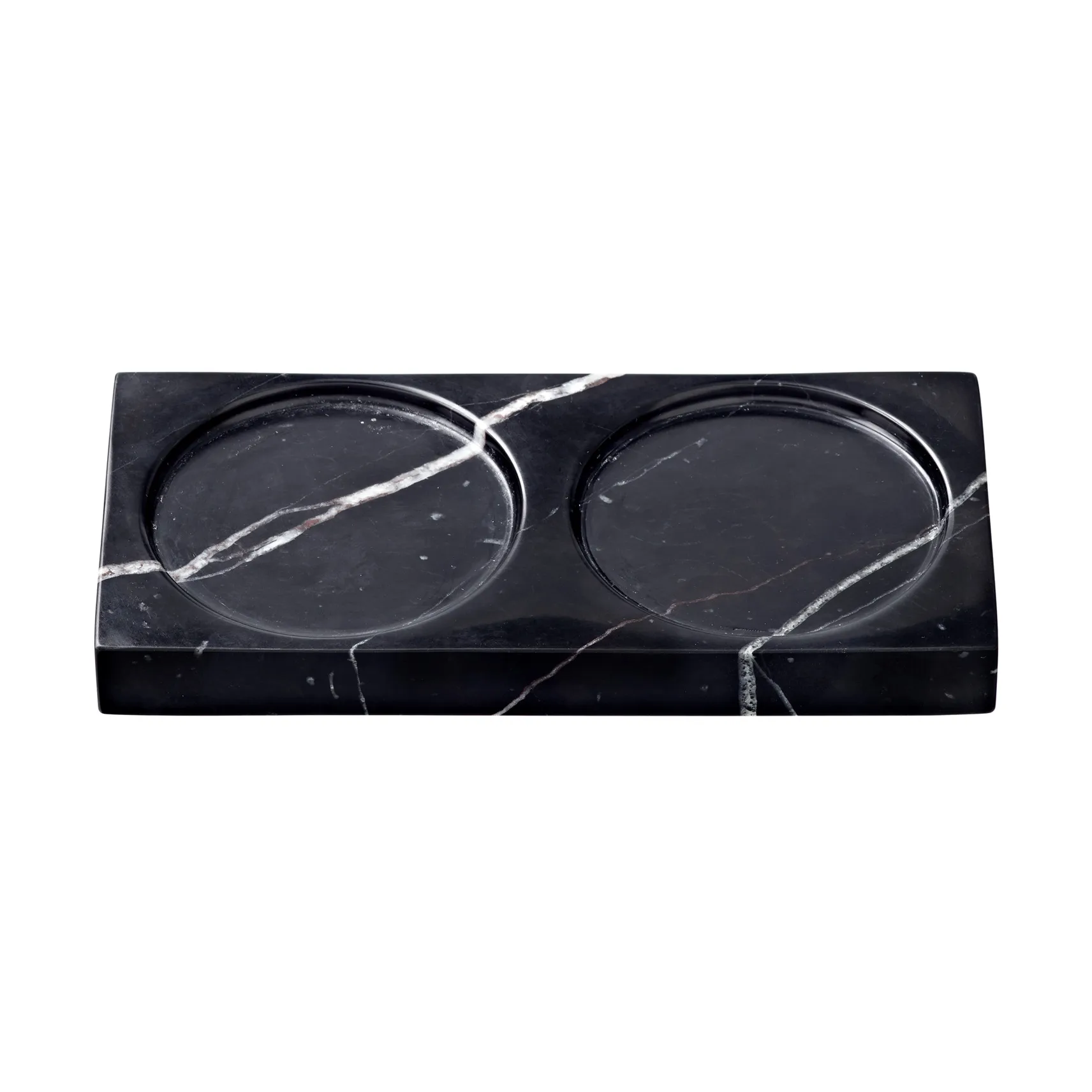 Suporte para moinhos de especiarias Tabletopper, mármore preto Crushgrind