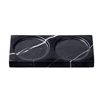 Suporte para moinhos de especiarias Tabletopper - mármore preto - Crushgrind