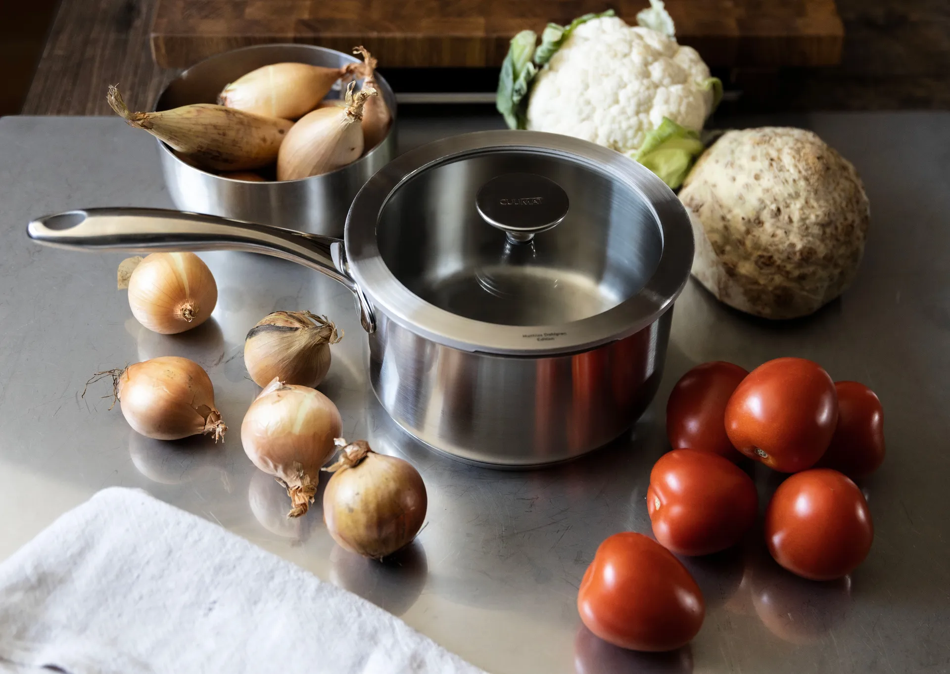 Conjunto de panelas Culimat, Aço inoxidável, 3 peças Culimat