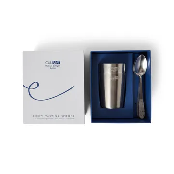 Culimat conjunto de colheres de degustação - Aço inoxidável, 10 peças - Culimat
