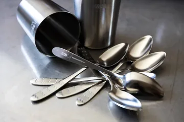 Culimat conjunto de colheres de degustação - Aço inoxidável, 10 peças - Culimat