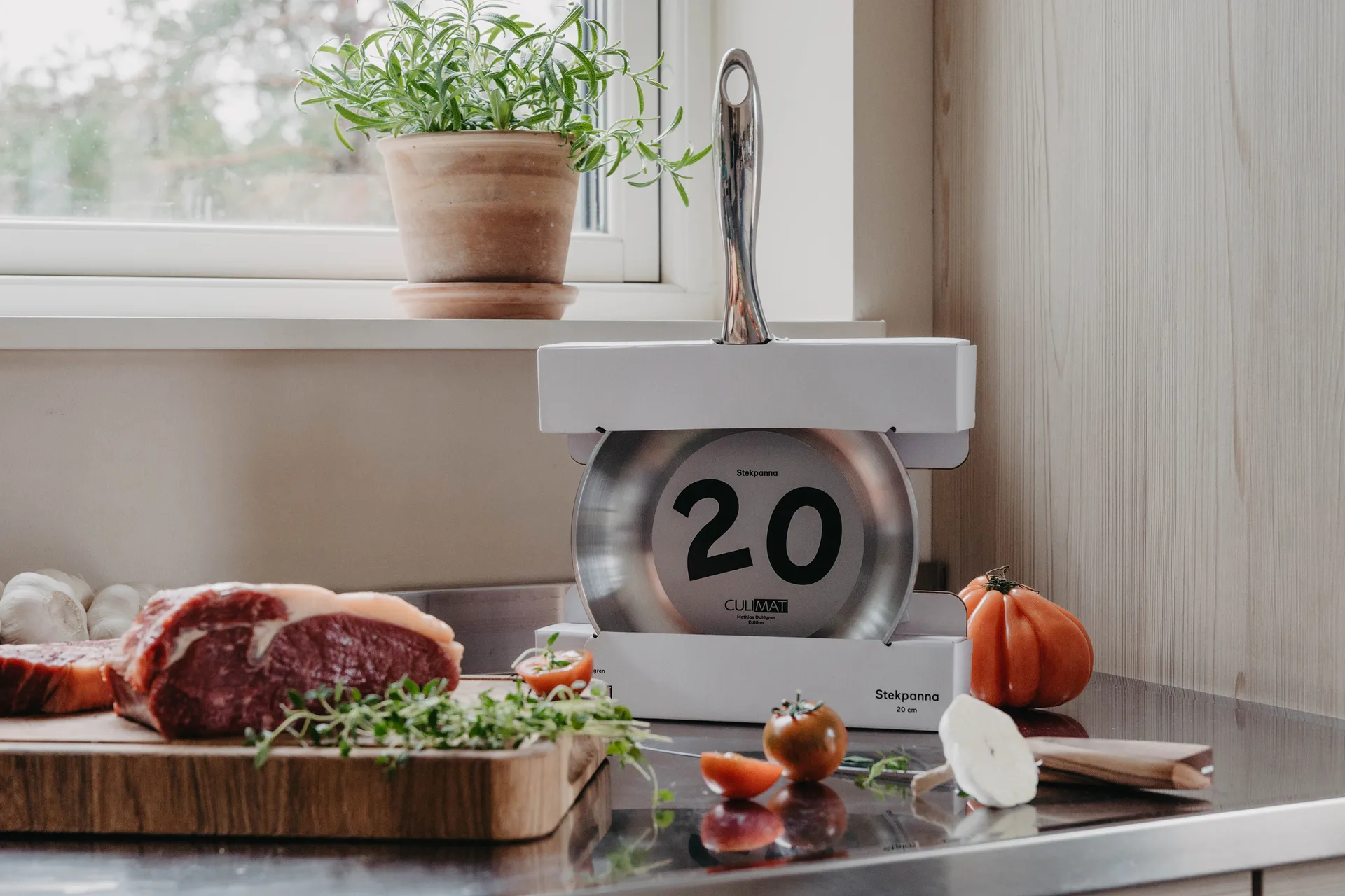 Culimat frigideira 5-Ply aço inoxidável, 20 cm Culimat