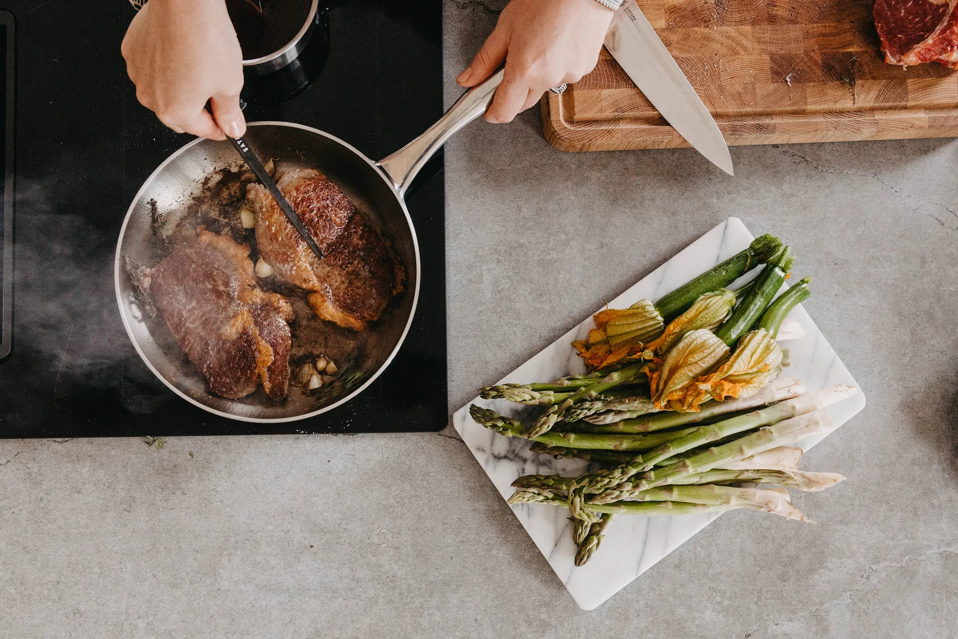 Culimat frigideira 5-Ply aço inoxidável, 24 cm Culimat