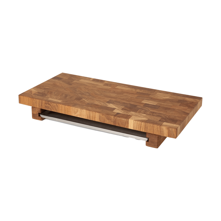 Culimat Tábua de cortar 50x25 cm - Carvalho - aço inoxidável - Culimat