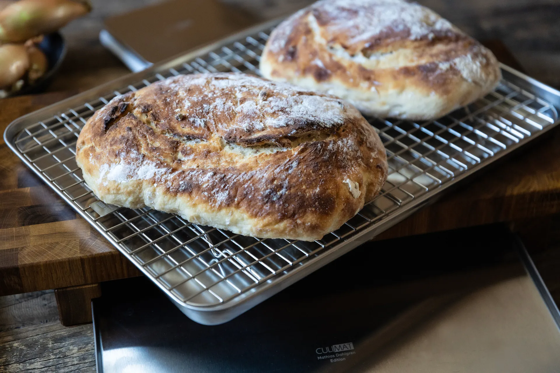 Culimat Tabuleiro com grelha de arrefecimento, Aço inoxidável, 40,5x30,5 cm Culimat