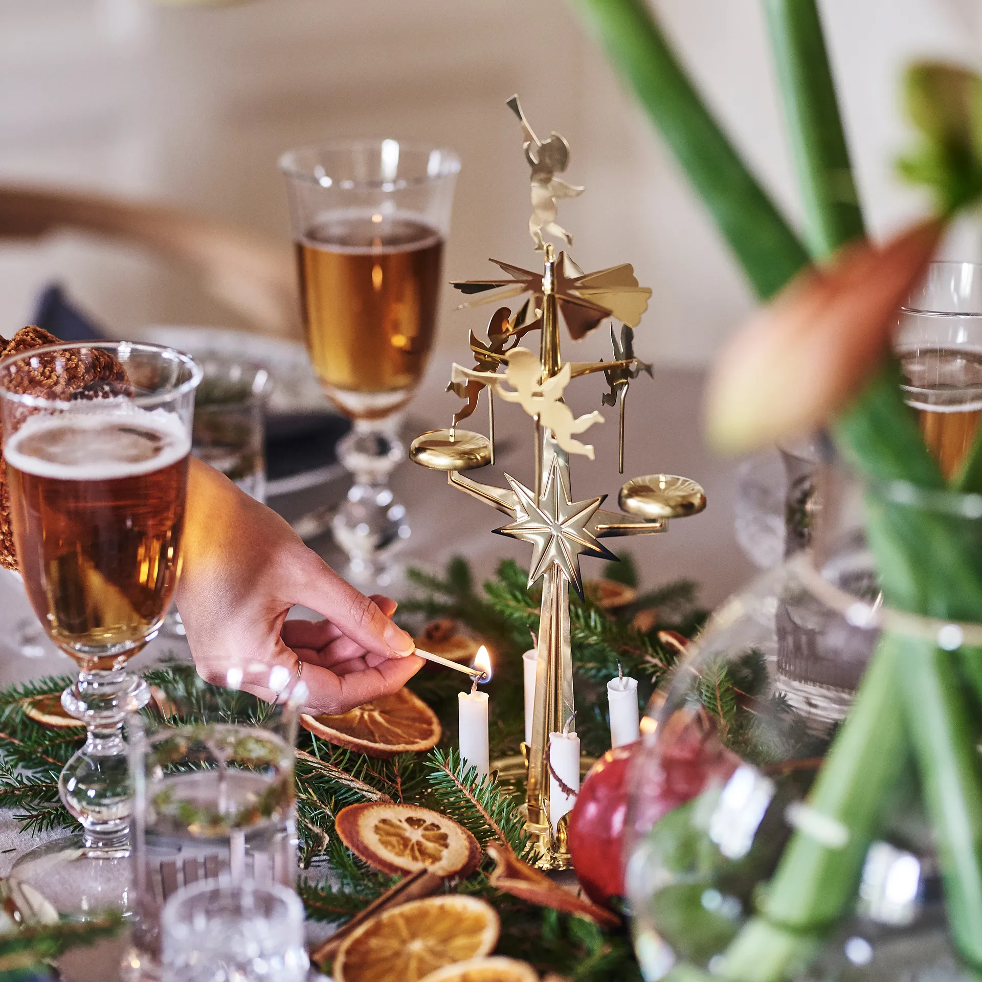 Velas para Carrilhão de Anjos Sueco, 20 unidades Dala Industrier