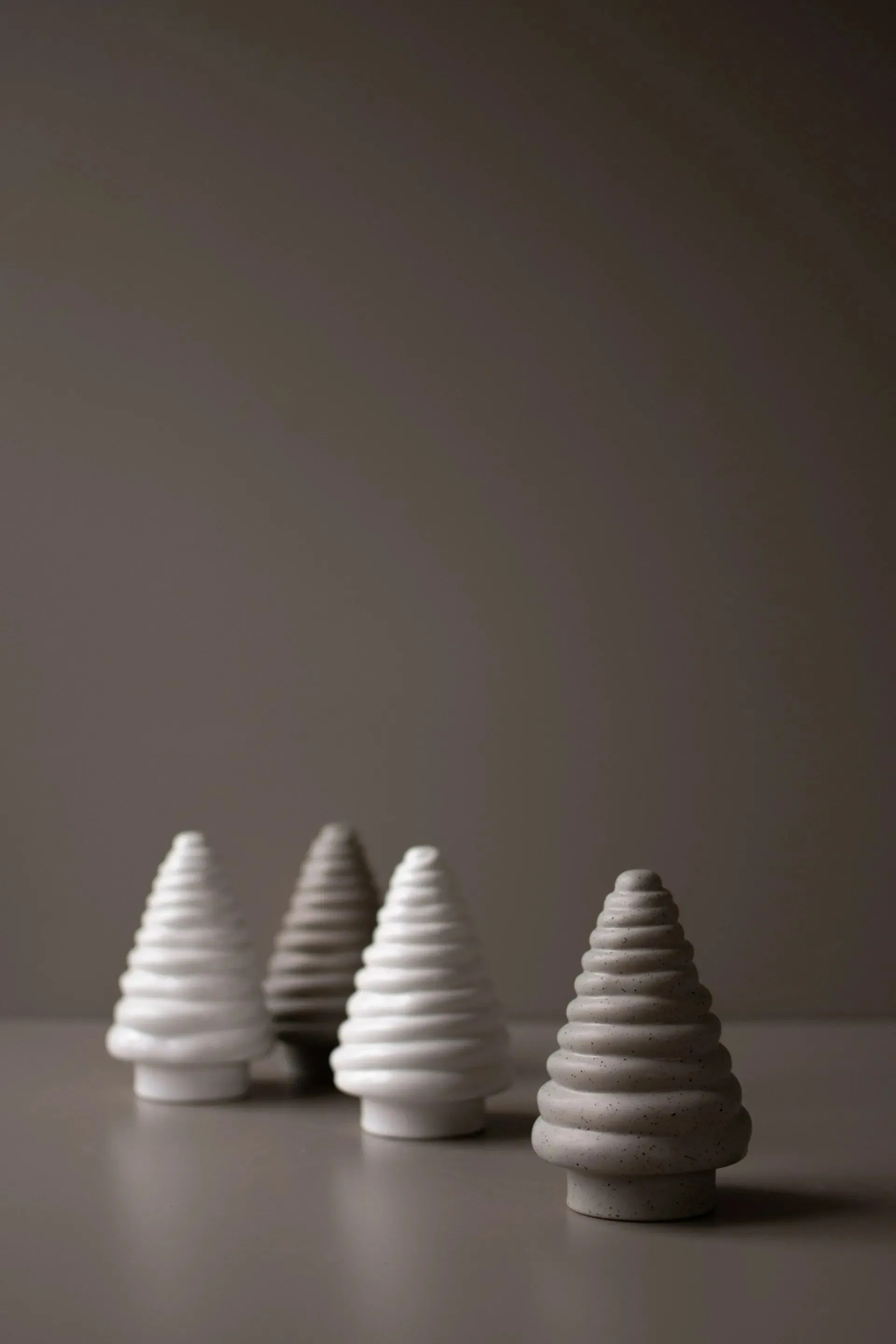 Árvore de Natal decorativa 13 cm Curl tree , Mole dot DBKD