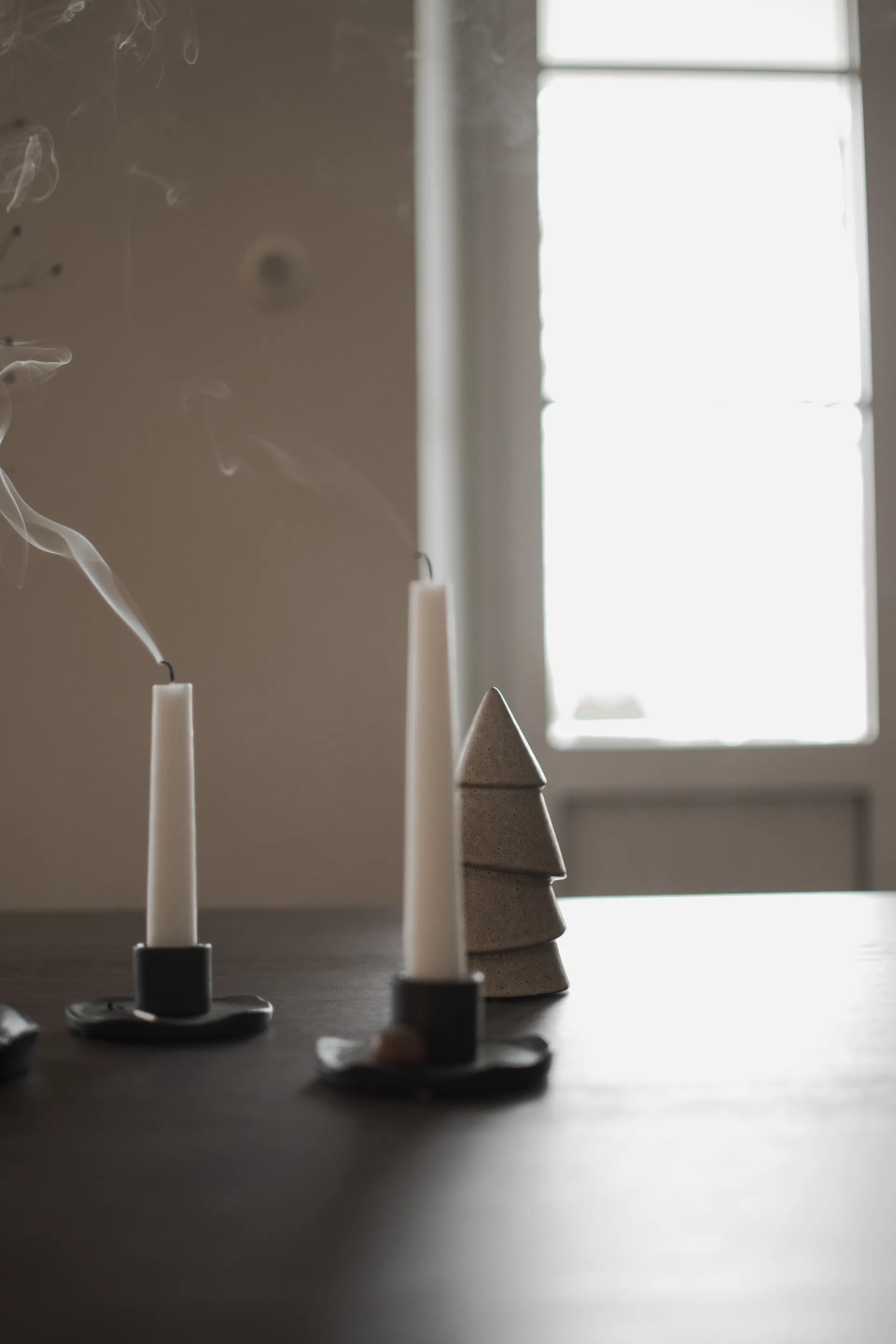 Árvore de Natal Narrow beige, Large 14 cm DBKD