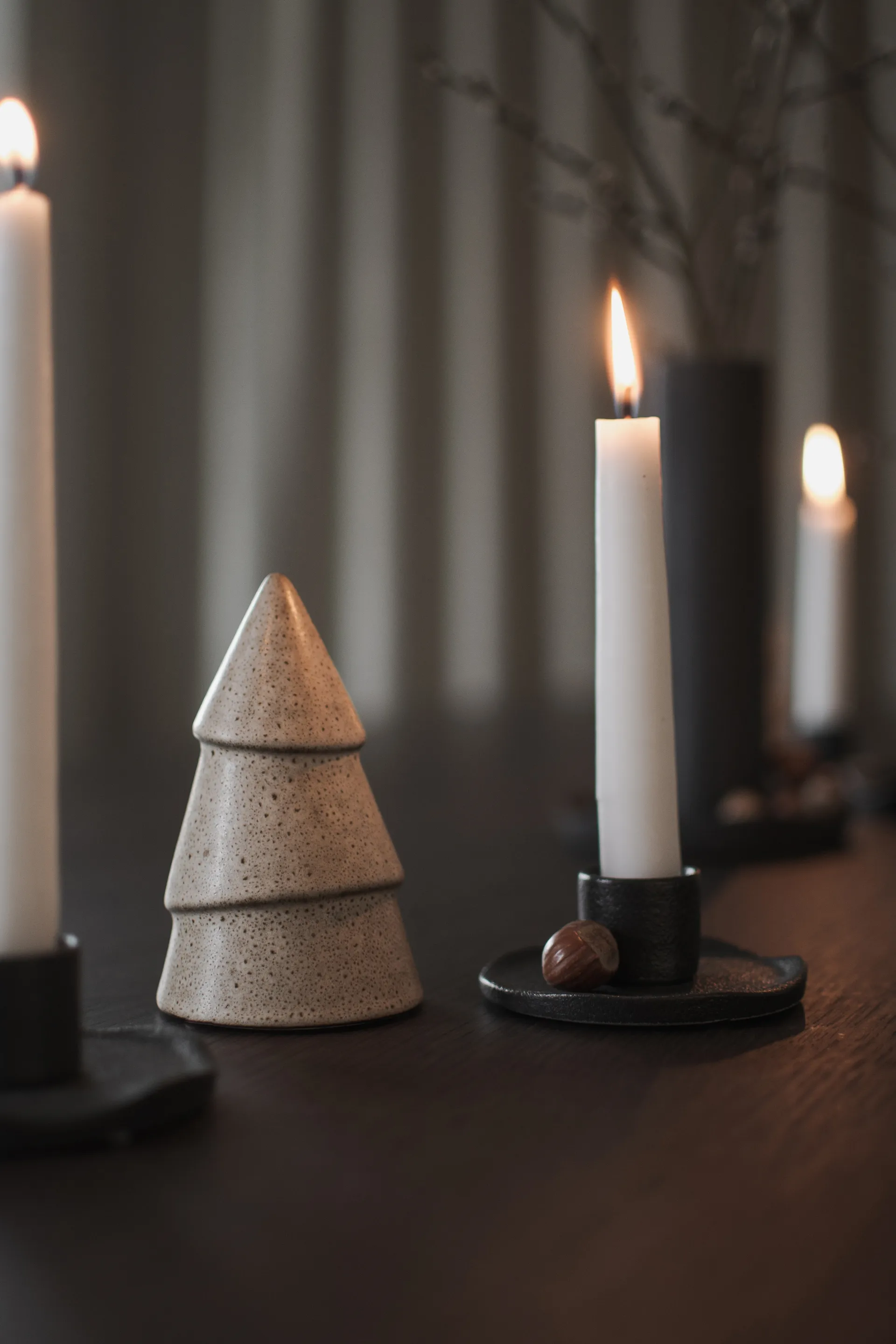 Árvore de Natal Narrow beige, Small 11 cm DBKD