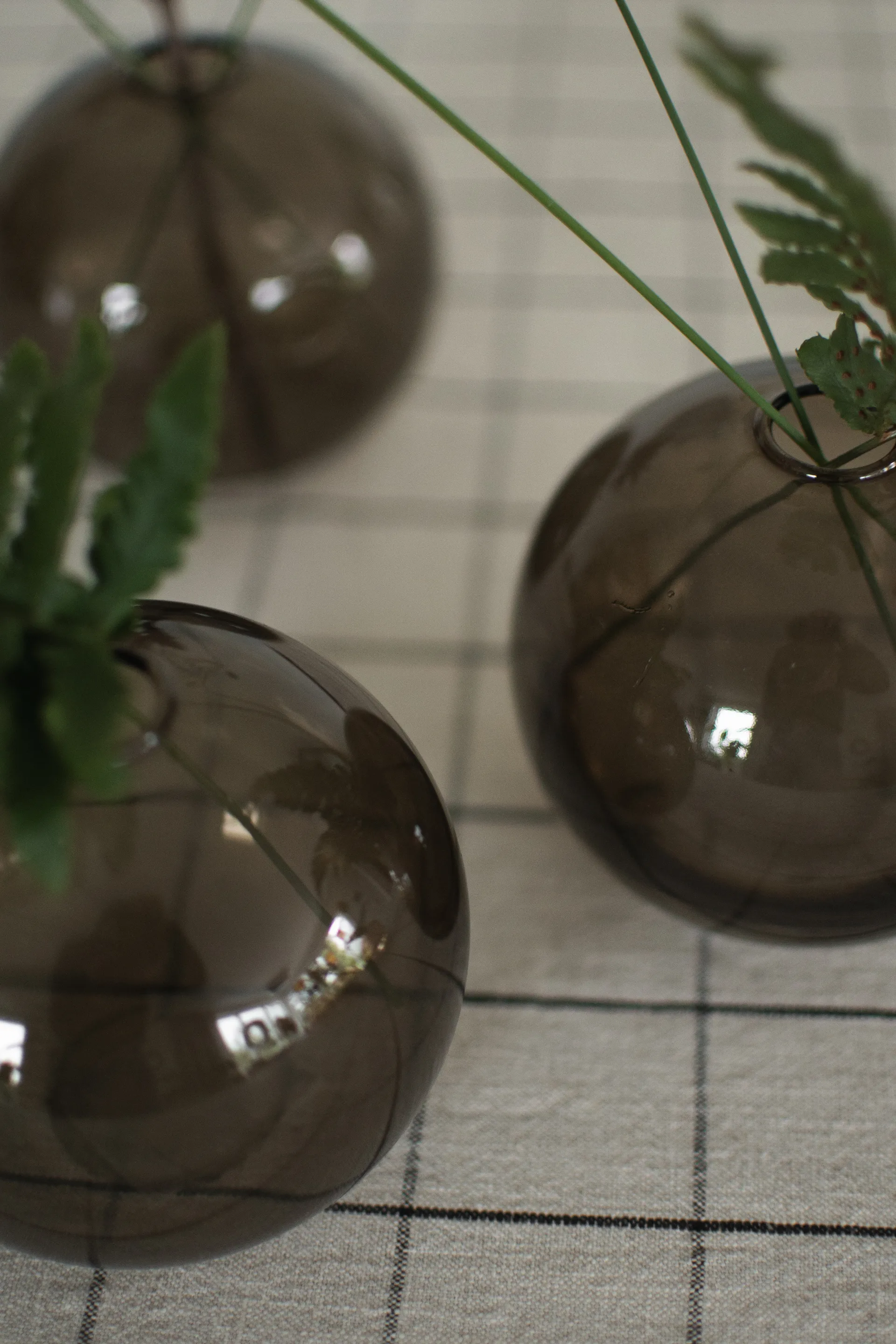 Ball vaso Ø10 cm, Castanho DBKD