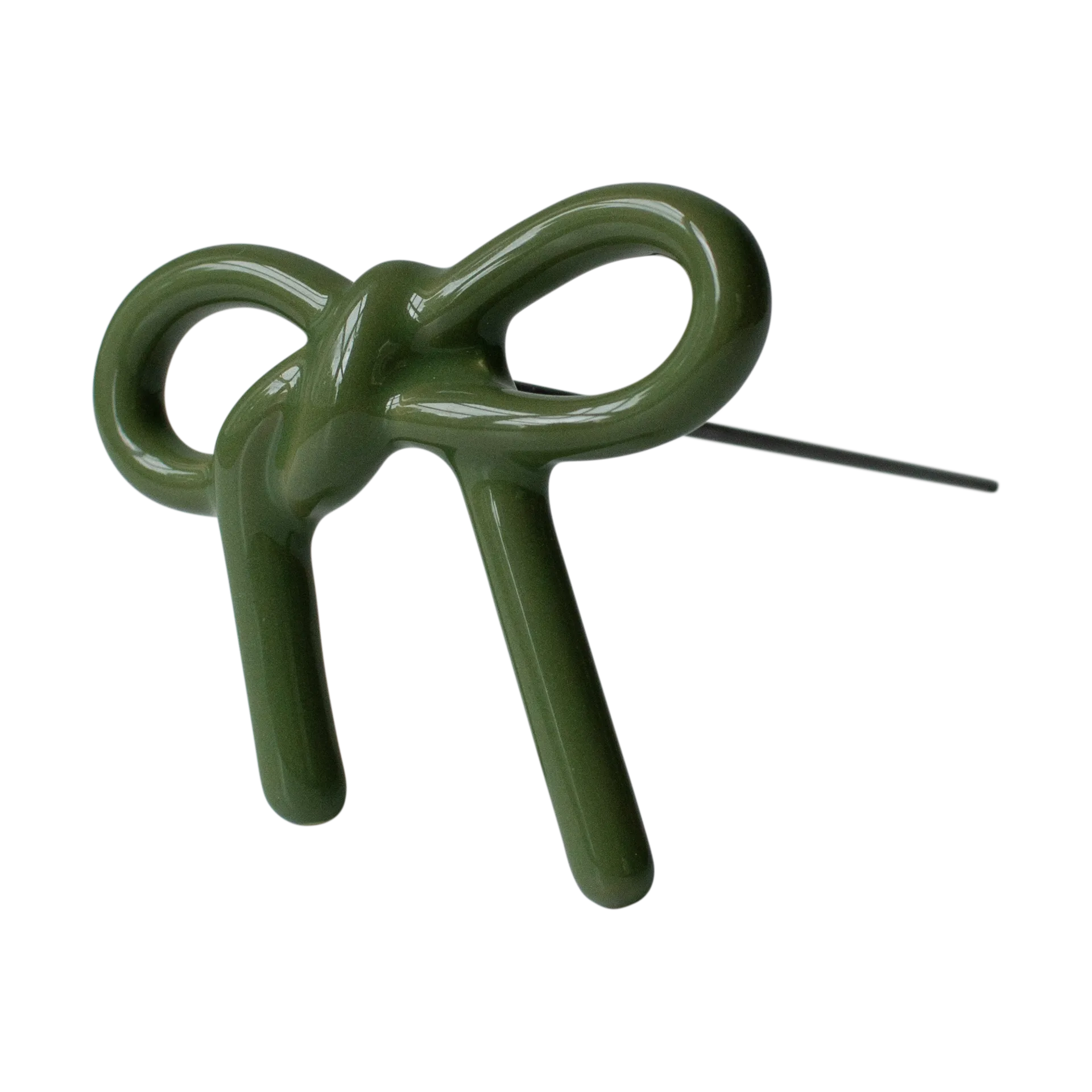 Bow decoração floral , Verde brilhante DBKD