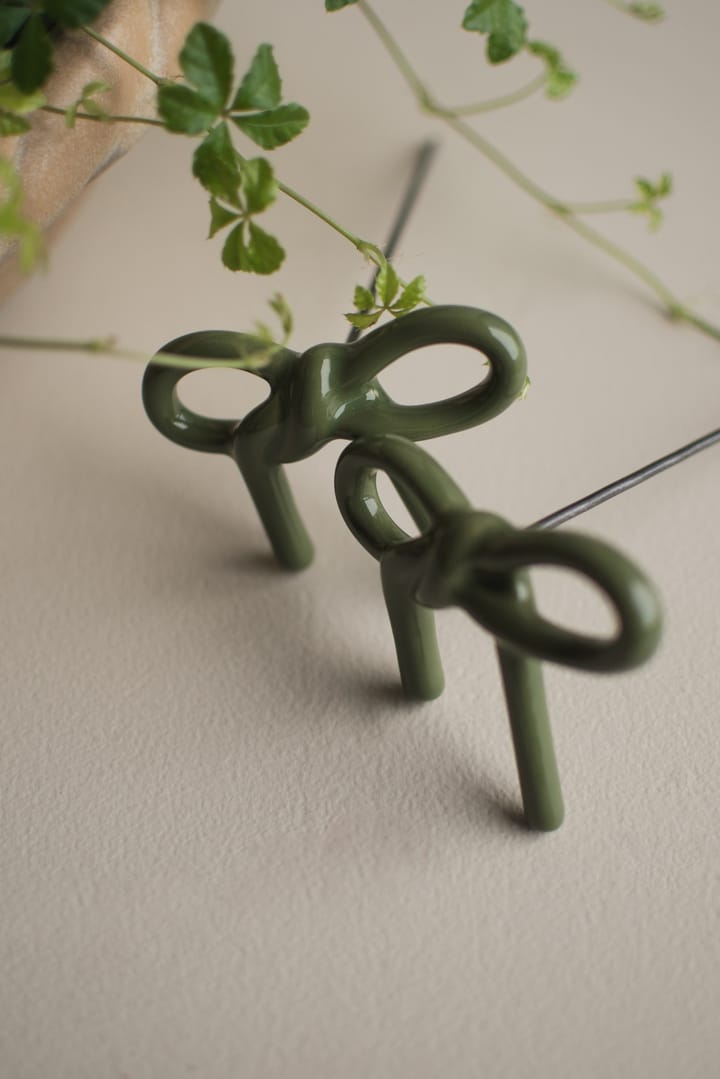 Bow decoração floral , Verde brilhante DBKD