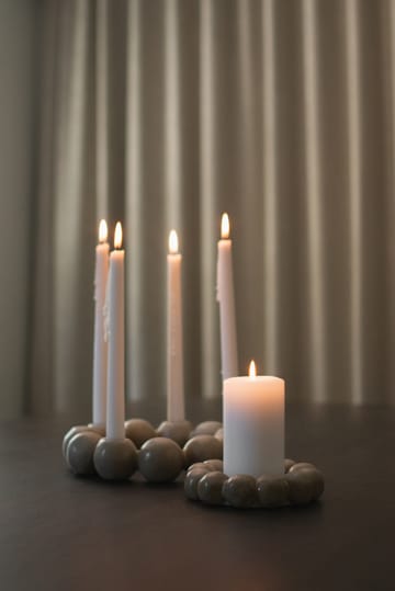 Bright base para velas Ø17 cm - Beige - DBKD