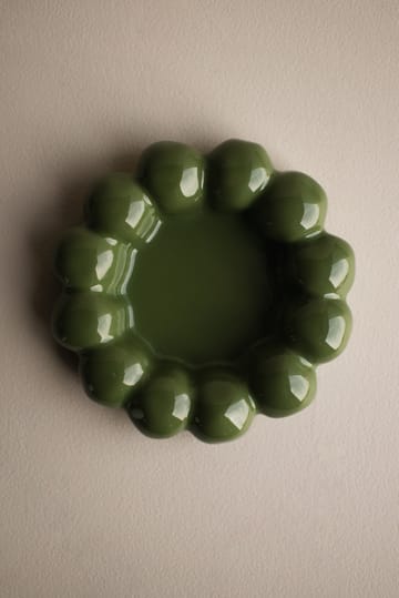 Bright base para velas Ø17 cm - Verde brilhante - DBKD