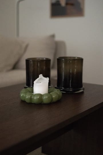 Bright base para velas Ø17 cm - Verde brilhante - DBKD