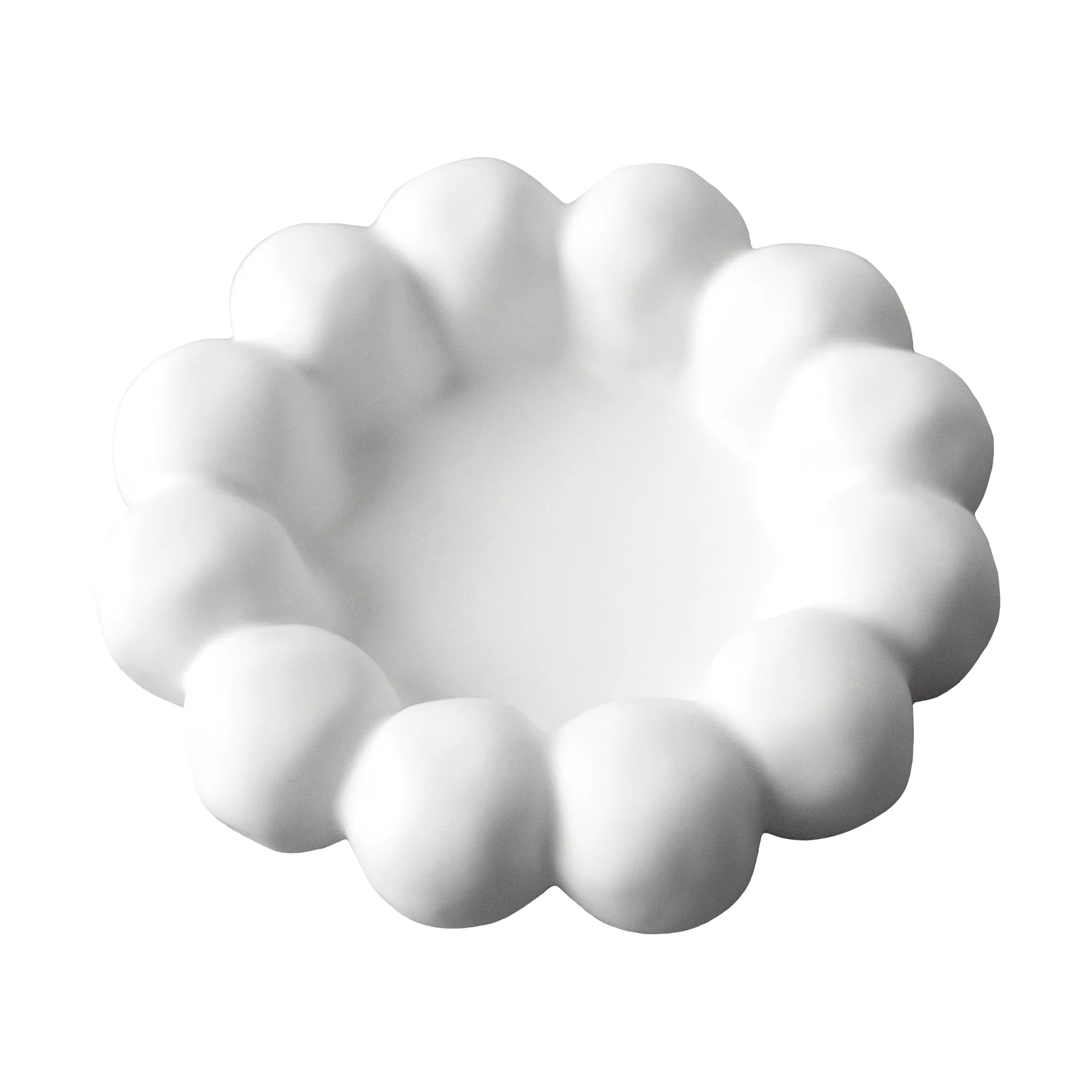 Bright base para velas Ø17 cm, White DBKD