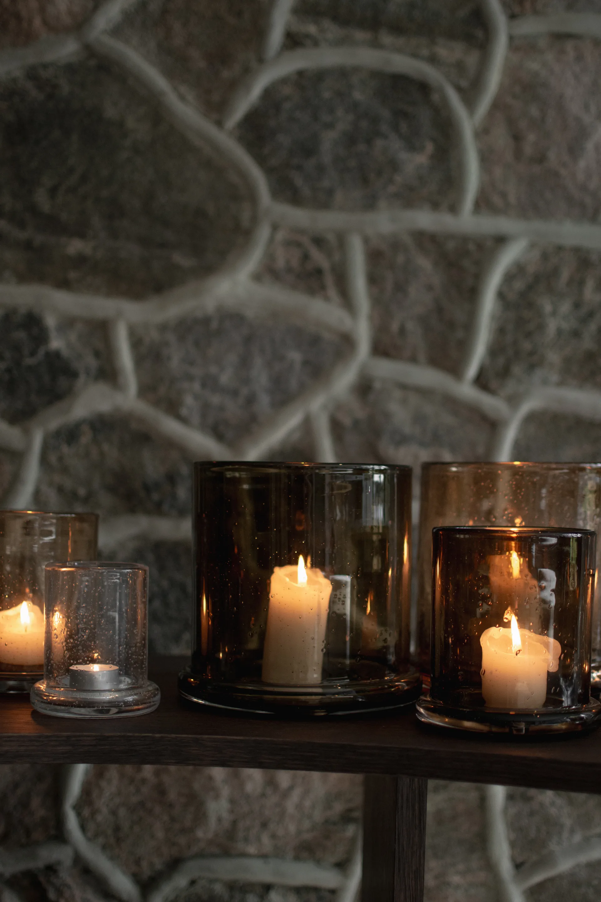 Bubble porta-velas Ø10 cm, Clear DBKD