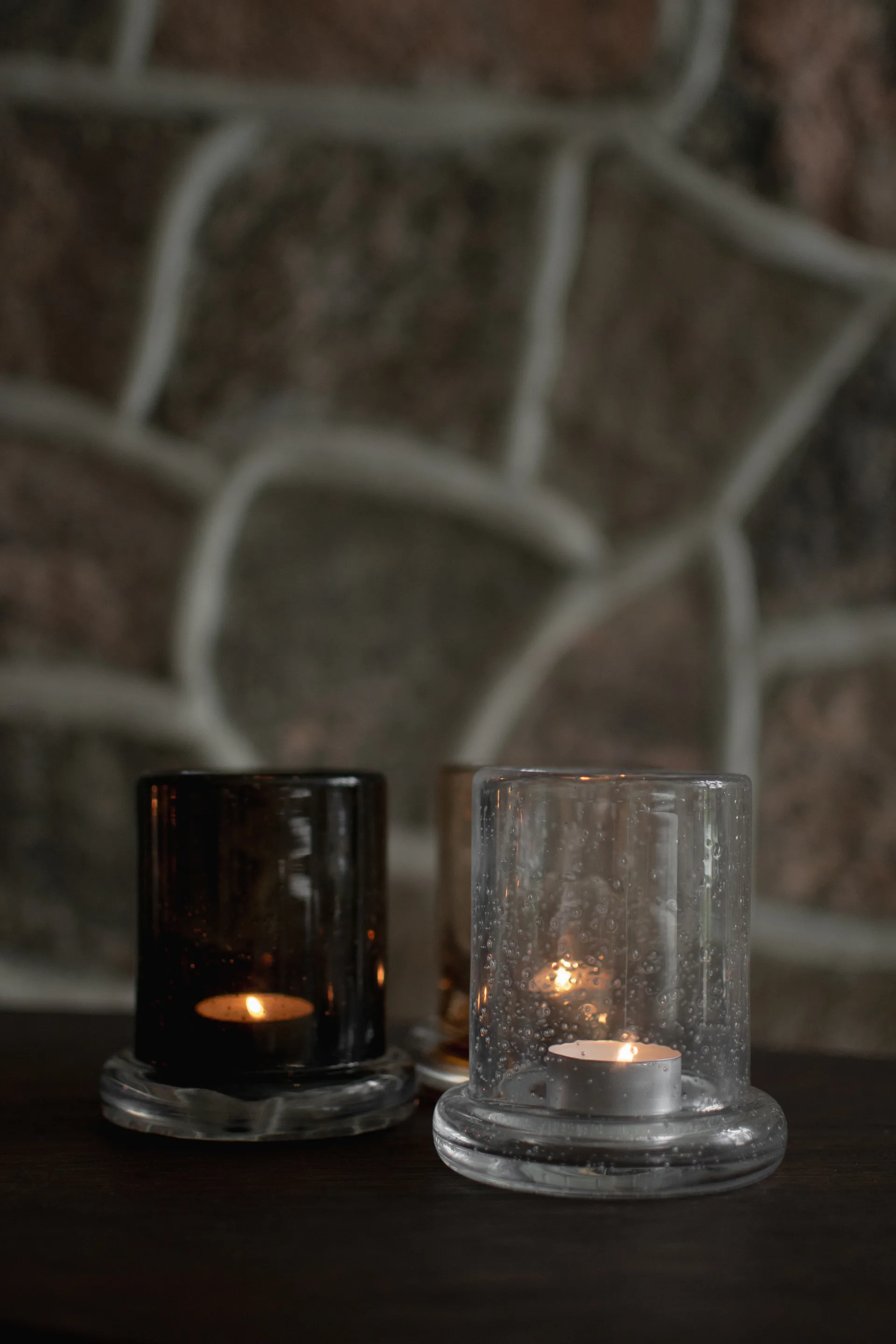 Bubble porta-velas Ø10 cm, Clear DBKD