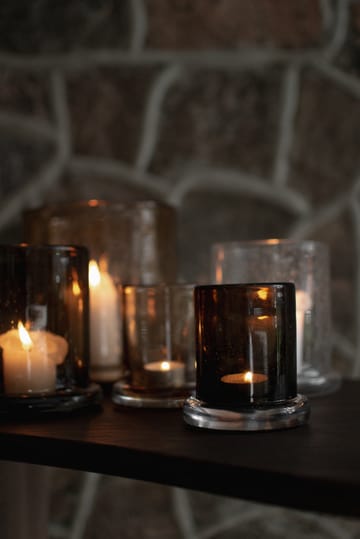 Bubble porta-velas Ø14 cm - Brown - DBKD