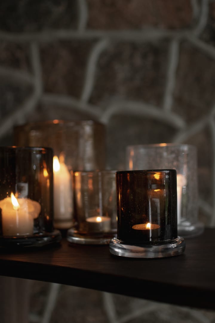 Bubble porta-velas Ø14 cm, Brown DBKD